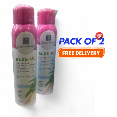 GOTTA YOUNG ALOE+VE LEG AND BODY HAIR REMOVAL SPRAY