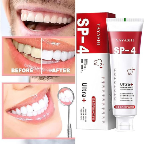 Sp-4 Probiotic Bright White Toothpaste Mint Fresh Whitening Cleaning Toothpaste