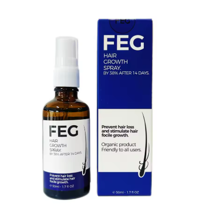 FEG hair growth spray percent hair loss 50mL